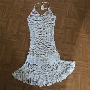 Guess Crochet Cover up Dress